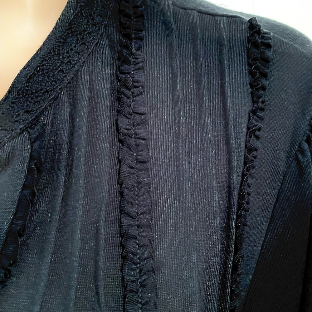 NWT Just My Size Top Ebony Black 2X - Picture 5 of 7